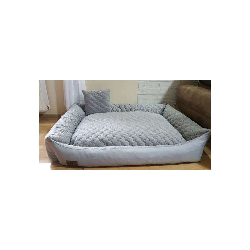 Niche Pour Chien 2 En 1 Avec Toit Amovible - Taille XL (76x56x56 Cm) - Lavable, Antidérapante
