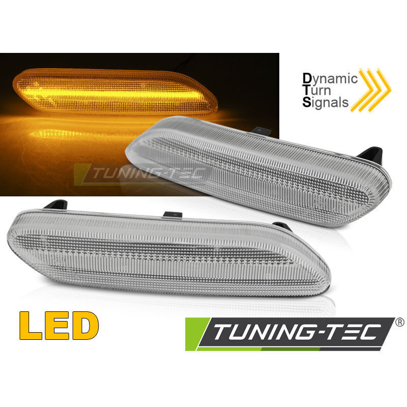 POPMOTORZ Clignotants LED Latéraux Ambre Pour Mini Cooper R60 R61 Countryman Paceman 2011-2017 – Canbus Sans Erreur – 36 SMD 2835