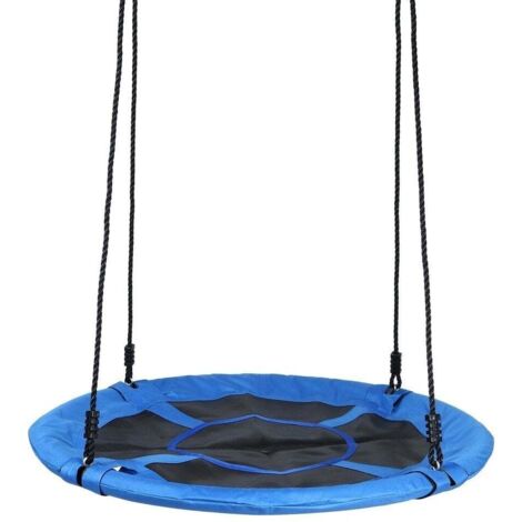 Balançoire nid d'oiseau, diamètre de 100 cm, enfants & adultes, hauteur