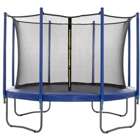 Viking Choice – Filet de protection pour trampoline 305 cm – Hauteur 180 cm – Résistant aux intempéries – Fixation à 8 poteaux – Fabrication autrichienne