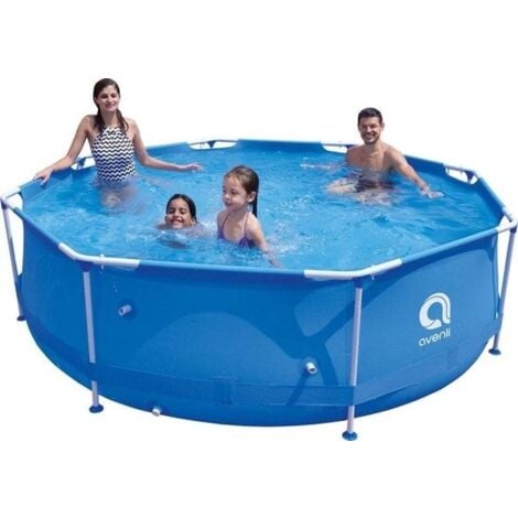 Piscine Hors-sol Tubulaire - complète - 305x76 cm - avec pompe
