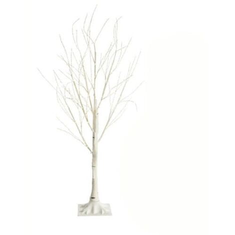 Viking Choice – Arbre artificiel 180 cm avec éclairage LED – Bouleau décoratif étanche IP44 – 144 LEDs – Économie d'énergie et faible chaleur