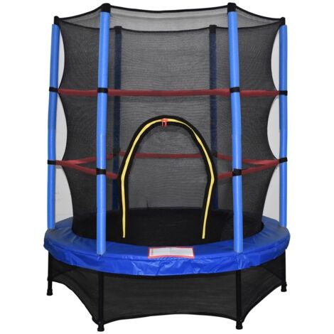 Trampoline - bleu - 140 cm (1/5)