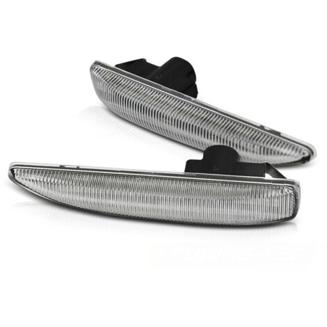 Paire De Clignotants Latéraux Blancs Pour BMW E46 E60 E61 E83 - Feux De Position Avant Gauche/Droite, Qualité Premium