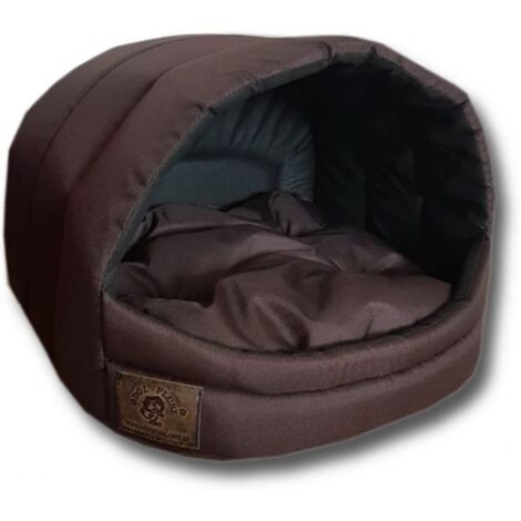 Lit pour chien - petit chien - parc - lit pour chien - 45 x 49 x 36 cm - marron - lit pour chien - lit pour chien (1/2)