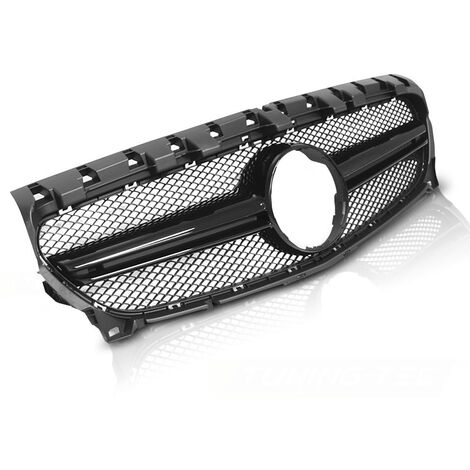 Calandre MERCEDES CLA W117 13-19 SPORT NOIR BRILLANT (1/4)