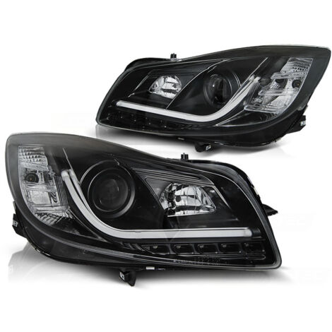 Phares OPEL INSIGNIA 08-12 FEUX TUBE NOIR (1/2)