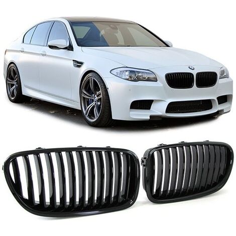 Calandre Avant Noire Brillant M-Couleur Pour BMW E46 Berline/Touring 2002-2005 - Look Sportif