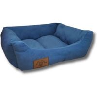 Lit pour chien - S - petit chien - 50 x 40 cm - bleu - lit pour chien