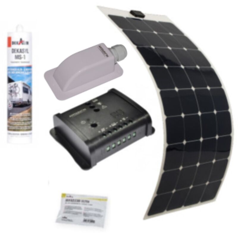 Pack Antarion Panneau Solaire Souple 135W + Régulateur Bluetooth