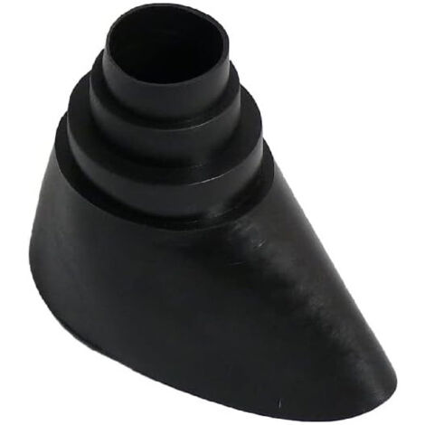 Cône universel étanche noir pour mât Ø 32 à 60 mm – Protection contre intempéries – Pour antennes TNT et satellite – Accessoire de fixation – Hdsat