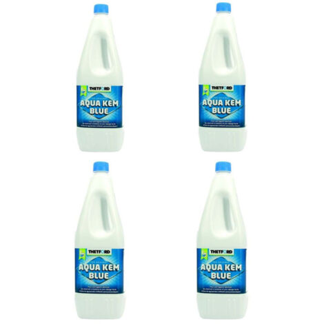 Pack THETFORD 4x Aqua-Kem Bleu Additif Sanitaire Toilette Portable Camping (1/3)