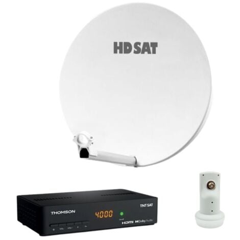 Kit de Voyage Antenne Satellite Plate Selfsat H30D + Support pour TV HD +  Valise de transport - LNB intégré, Pour Camping Car Caravane Voiture Camion