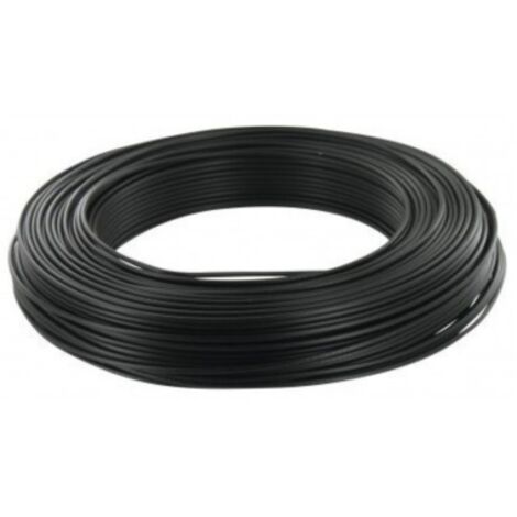 Câble souple H07V-K 6mm² noir au mètre – 100% cuivre OFC – Normes automobiles – Flexibilité optimale pour circuits basse tension – Antarion