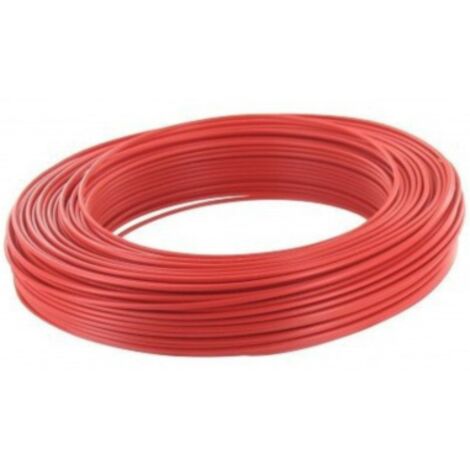 Câble souple H07V-K 6mm² rouge au mètre – 100% cuivre OFC – Circuits basse tension 12/24/48V – Normes automobiles – Antarion (1/2)