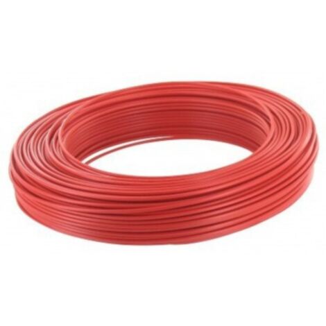 Câble souple H07V-K 4mm² rouge au mètre – 100% cuivre OFC – Circuits basse tension 12/24/48V – Normes automobiles – Antarion
