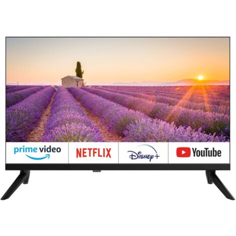 EQUINOXE Téléviseur 24" Smart TV Android Officiel Camping-car