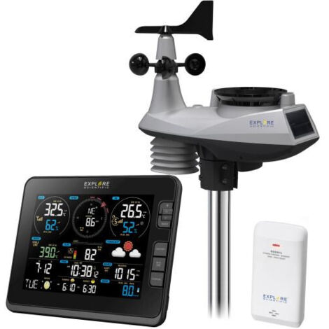 Station Météo Bresser WSX3001 Pro WIFI Weather Center 7 en 1