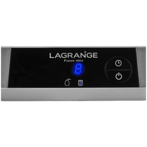 LAGRANGE Yaourtière 1,5L Inox 18W 9 pots de 185g Yaourt Fait Maison Couvercles inclus