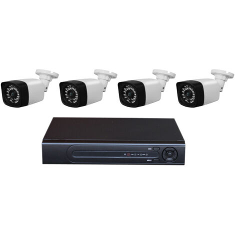 SEMAC Kit Enregistreurs 4 caméras Vidéo surveillance 1TO (1/3)
