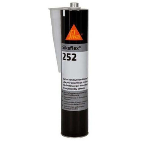 Sika – Colle mastic étanche 300ml – Ultra résistante pour collage sur toit camping-car – Compatible métal, plastique et composites
