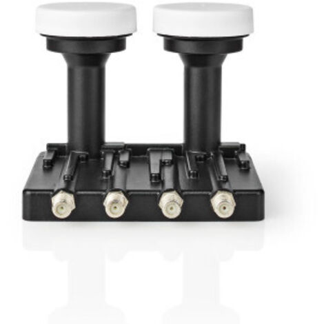 NEDIS Tête Parabole Universelle  Monobloc Quadruple  6,0  Facteur de Bruit : 0,2 - 0,