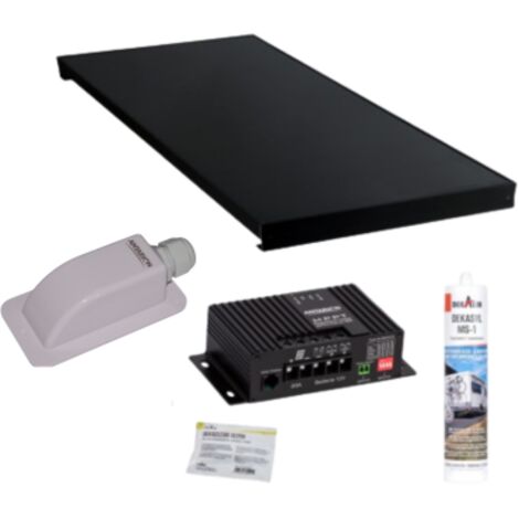 Pack ANTARION ALL BLACK Panneau Solaire 190W + Régulateur solaire MPPT20 (1/2)