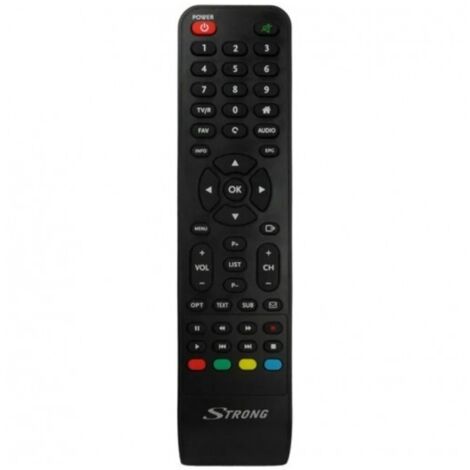 STRONG Télécommande d'origine pour récepteur TNTSAT boitier TV modèle SRT7404