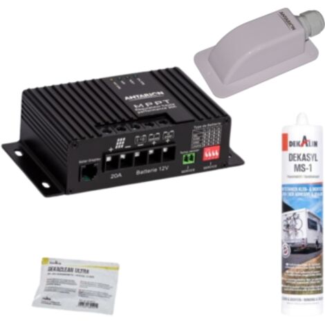 Lumiax 24V 12V 20A MPPT Contrôleur De Charge Solaire Panneau Solaire Chargeur Co
