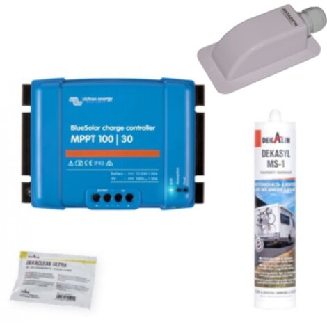 Pack Kit de pose solaire avec Régulateur de Charge VICTRON MPPT 440W 30A (1/4)