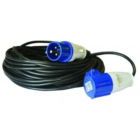 V-TAC VT-1103-2 Rallonge électrique Multiprise 3 x Schuko 16A EU standard  3680W câble 1,5m - sku 8754