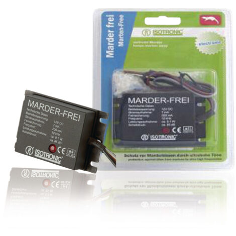 ISOTRONIC Appareil Repulsif pour Martre 12 kHz Extérieur (1/3)