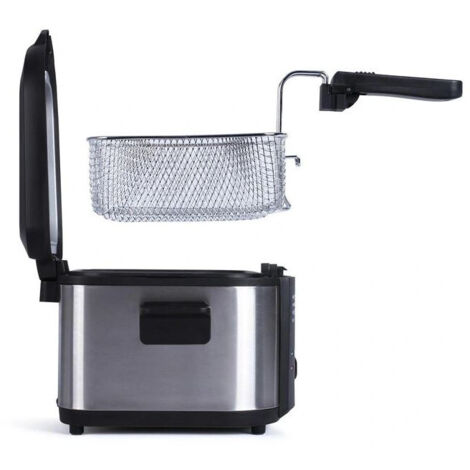 Tristar Friteuse 3L 2000W - Technologie Cool Zone, Acier Inox, FR-9325