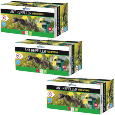 Répulsif antiparasitaire Weitech Ultrasonique (3 Unités)