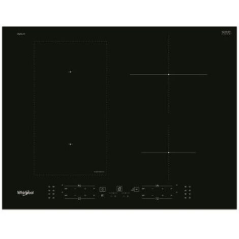 Whirlpool – Plaque induction 4 foyers 7200W – FlexiCook avec 6ème Sens – Commandes tactiles – Revêtement iXelium facile à nettoyer (1/4)