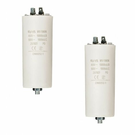 Condensateur de Démarrage 30µF 30MF 450V à cosses Condo Capacitor 