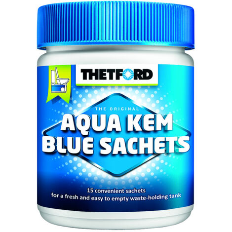 THETFORD Aqua-Kem Bleu x 15 Sachets Traitement des Matières