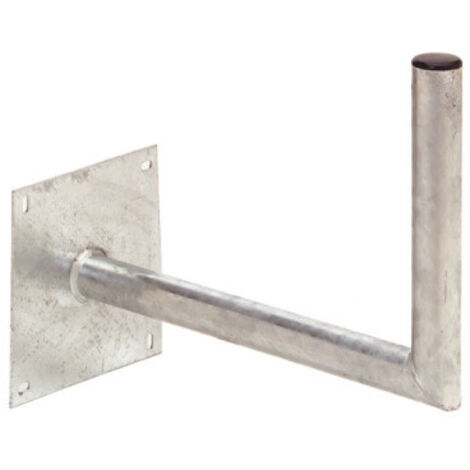 Bras coudé déport 500mm – Diamètre 50mm – Fixation angle droit pour antenne satellite – Fabrication française – Hdsat