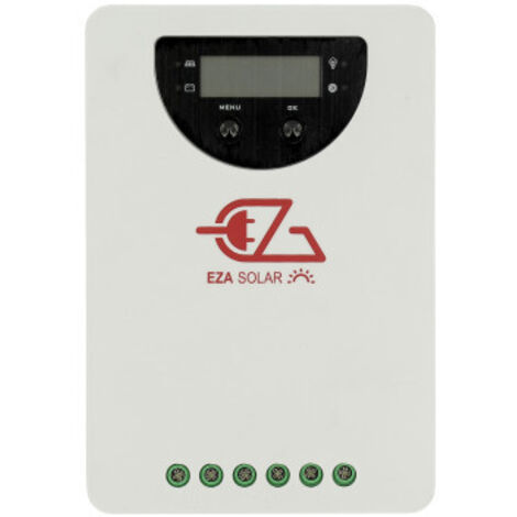EZA Régulateur de Charge Solaire MPPT 40A EZA SOLAR Ecran LCD (1/3)