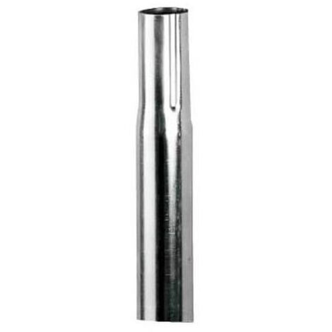 Mât emboîtable en acier galvanisé 0,5m – Diamètre 50mm – Garantie 5 ans contre corrosion – Fixation pour antenne parabole – Hdsat
