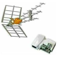 Antenne terrestre UHF intelligente LTE700 – Réception TNT optimisée – Gain jusqu'à 42dB – Technologie TForce – Alimentation 24V – Televes