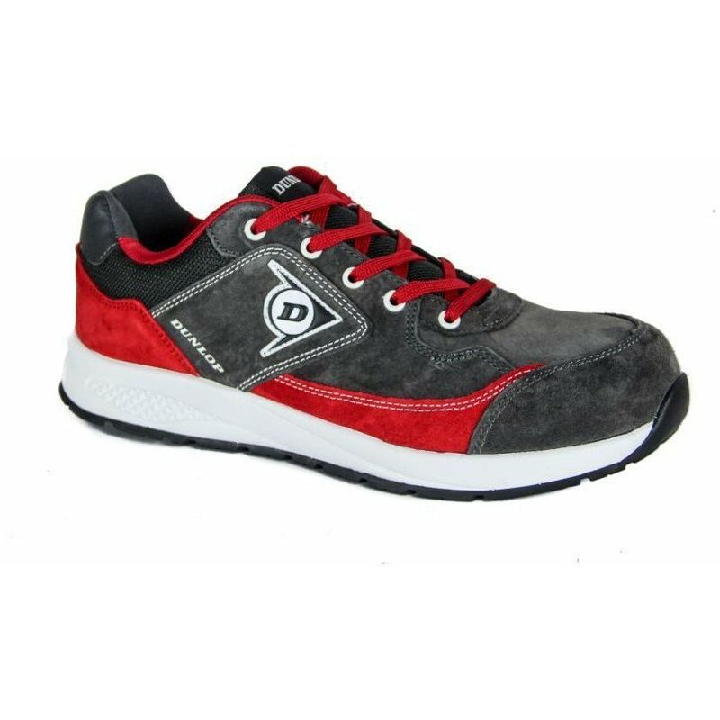 Zapato de Seguridad SPARCO SPORT EVO S3 Rojo y Negro T38-48