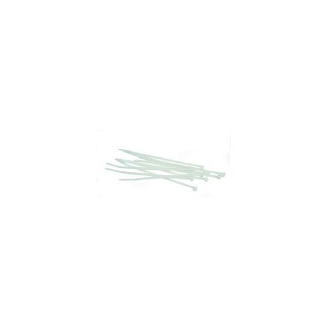 Bridas de nailon blancas - 2,5x140 mm