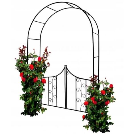 Garden Line Rosenbogen aus Metall stabil 138x40x240 cm