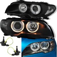 Lampen Scheinwerfer BMW E46 Von 2003 Bis 2006 COUPE CABRIO DEPO Moderne RINGE