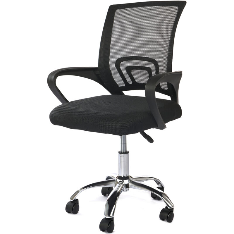 Sedia ergonomica in rete con supporto lombare regolabile integrato e  braccioli - Castellani Shop