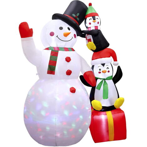 Decorazione natalizia da esterno Pupazzo di neve XMAS IP44 30xLED