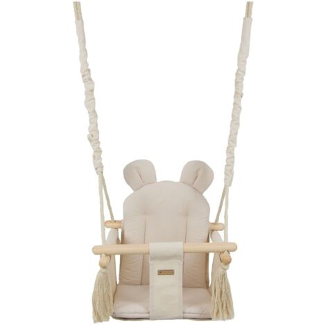 Altalena per bambini - Sedia a dondolo per bambini - max 20 kg - nera