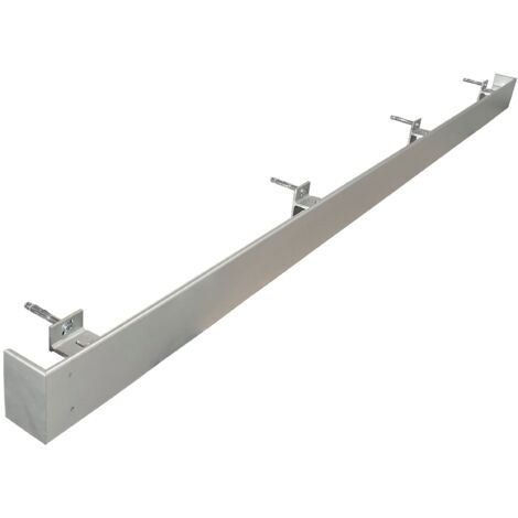 CACHE Rail ALU pour PORTE Coulissante ALUMINIUM Anodisé DE 1M 95 Aluminium