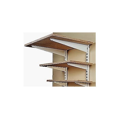 RHAFAYRE Supports Equerre Etagere 35 cm, 2 Pièces Equerre Industrielle Etagere  Murale Fixation Invisible Supports Vintage